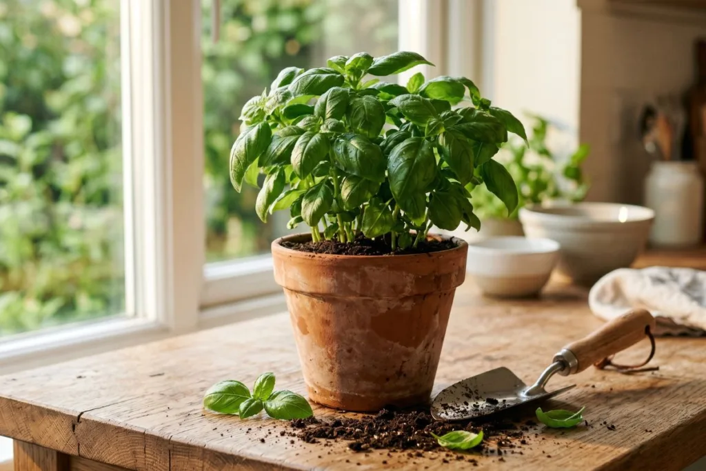 Como Plantar Manjericão em Vaso