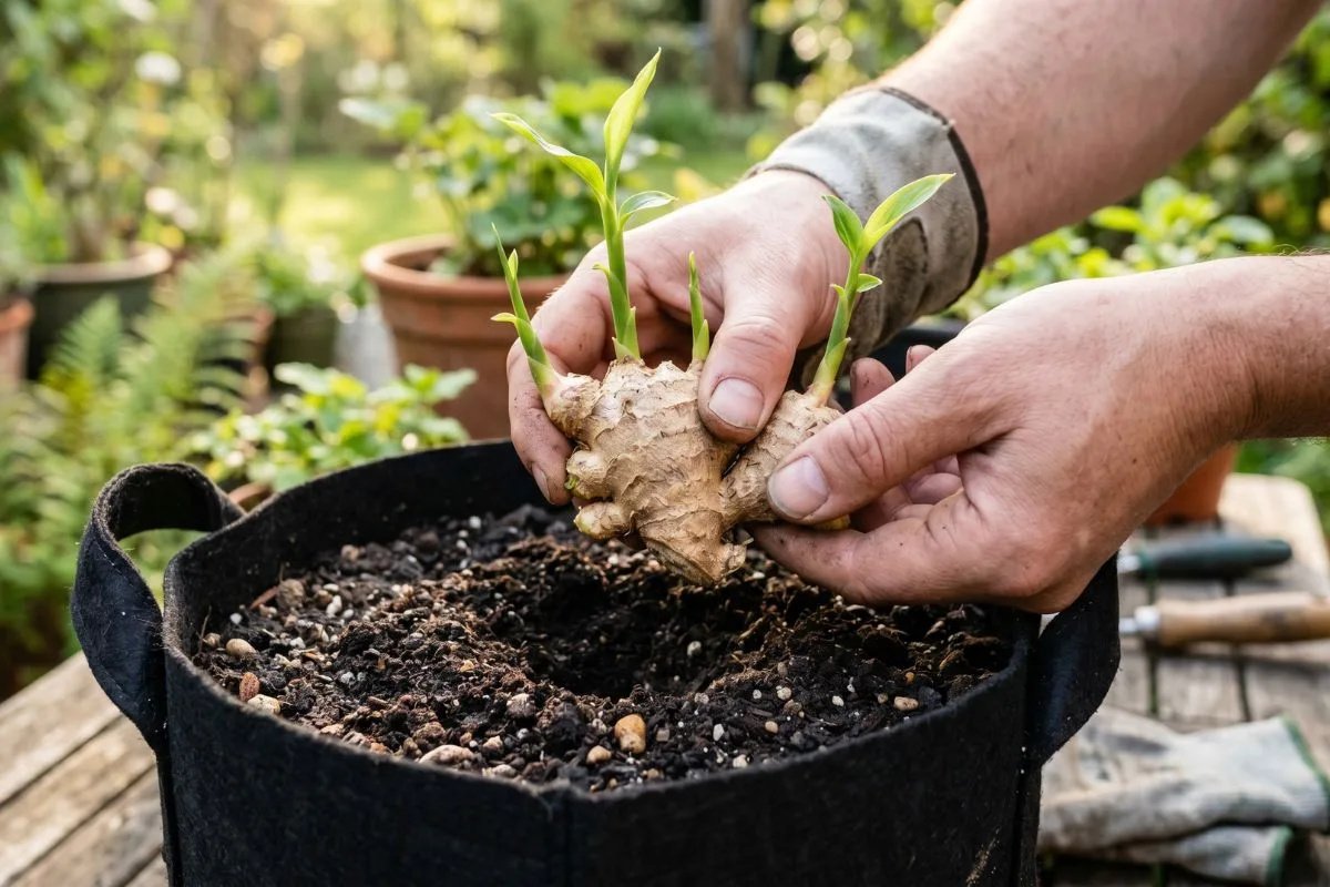 Como Plantar Gengibre em Vaso (e Fazer Brotar Rápido)