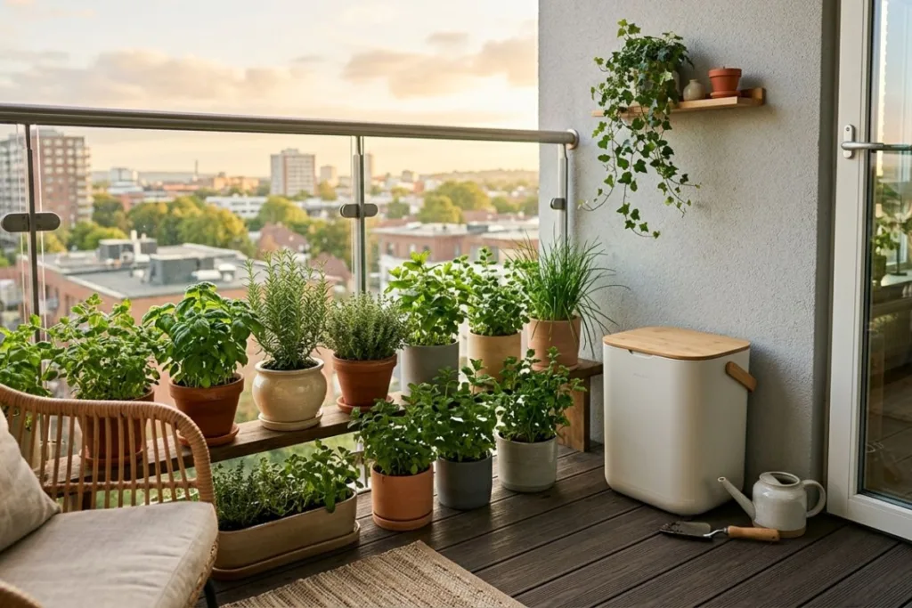 Compostagem em apartamento